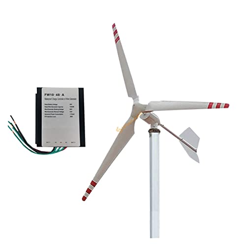 ngddf2haa 2kw 24v 48v Wind Turbine Generator Horizontal Wind Turbine MPPT Controller Off Grid Inverter Alternative Energy (Color : Off Grid Sys Specification : 3) (Mppt Controller 3)