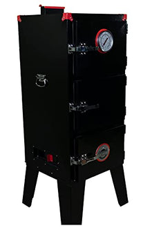 Big Wood Cooking Double Stack Smoker Charcoal