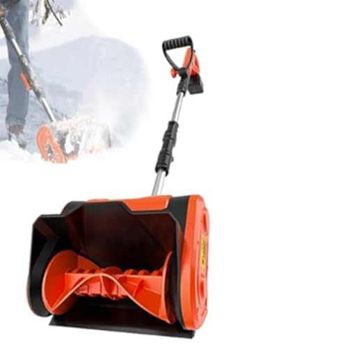 Electric Snow Shovel, 650w Portable, Hand-Push Detachable, Telescopic Adjustment, Suitable for Urban Roads and Factory Roads