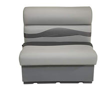 TaylorMade 30" Pontoon Boat Bench Seat with Storage Charcoal