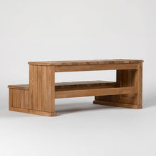 Ash & Ember Grade A Teak Hot Tub Steps, 2-Tier Spa Steps, All-Weather Hot Tub Stairs, Steps for Hot Tub, Spa, Shower, and Steam Room