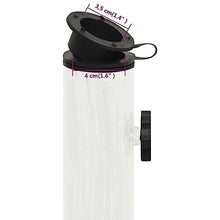 JHNKOJ Home & Garden,Umbrella Base White 44X44X31 Cm Cast Iron
