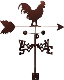 Weathervane Metal for roof Garden Yard Metal Iron Wind Vane Vintage Style Weathervane for Outdoor Iron Roof Garden Outdoor Yard Decoration (#3)