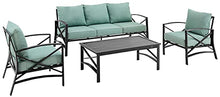 Crosley Furniture Kaplan 4-Piece Sofa Patio Set
