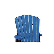 American Furniture Classics Double Glider with Table Blue and Black