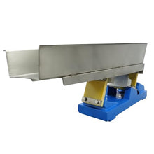TECHTONGDA Vibrating Feeder Conveyor Electromagnetic Powder Shaking Feeding Machine Powder Vibrating Feeding Machine 110V