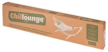 LA Siesta® Chillounge Hammock with Spreader Bar & Wood Stand, Weatherproof Outdoor Hammock with Stand for Outside Backyard, Wood, Heavy Duty Hammock and Stand - Max 265 Lbs, Grrenbay