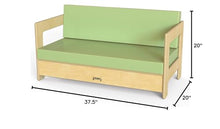 Jonti-Craft Living Room Couch Key Lime