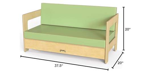 Jonti-Craft Living Room Couch Key Lime