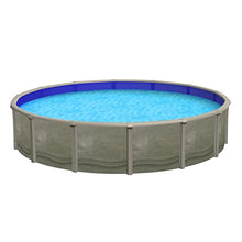 Blue Wave Mangalore 52" Round Mosaic Heavy Gauge Unibead Liner Blue