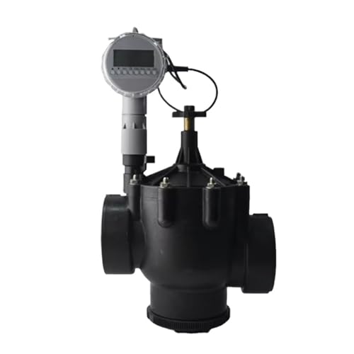 Garden water irrigation control solenoid valve and solar/battery(Month 4IN)
