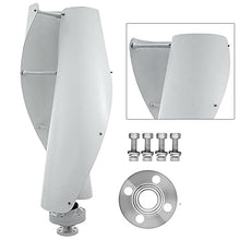 VGVGV Wind Turbine Generator Kit, 12V/24V 400W Vertical Helix Wind Power Turbine Generator Kit for Household Hybrid Solar Wind System for Boats, Houses, Businesses, Industry(24V)