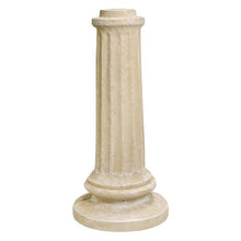 Solid Rock Stoneworks 2 Piece Collanade Birdbath- 26" Tall- Desert Sand Color