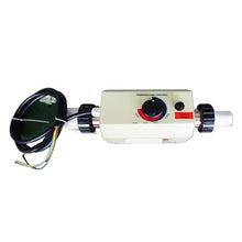Induction Heater, Heater Pool 2KW/3KW Stainless Steel Swimming Bathtub Spa Thermostatic Equipment Suitable For Home Outdoor School for Rusty Screw(2KW)