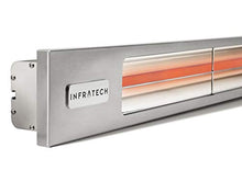 Infratech SL Series Slimline Single Element Anodized Aluminum 63.5" 4000W Silver Outdoor Heater