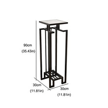 YYBOES Plant Pedestal Stand Indoor Plant Stand Plant Corner Flower Pot Stand for Home Living Room Garden Courtyard Indoor and Outdoor Plant Pot Base Pedestal Stands for Display