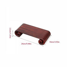 QUANGJN Pcs Plants Saucers Bracket Carved Crafts Solid Wood Vase Bonsai Teapot Jade Ornament Base Plant Pot Saucers,