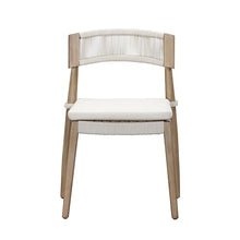 Tov Furniture Gata Cream Outdoor Dining Chair Set of 2 Cream