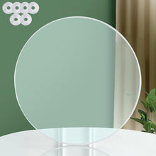 VRFTGHYJU Round Tempered Glass Table Top - Clear Replacement for Dining, Coffee, and Patio Tables(88cm/34inch)