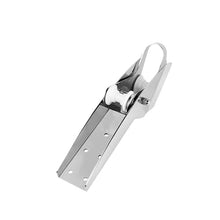 MKJGGII 316 Stainless Steel Anchor Brackets, Flat/Slanted Bottom Marine Anchor Windlass Pulleys, Yacht Anchor Brackets Marine Hardware(10-20kg,Flat Bottom)