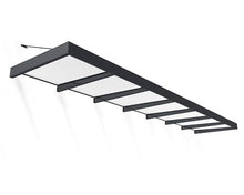 Palram - Canopia Sophia XL 7000 22' x 5' Door/Window Awning, Gray/Mist