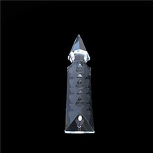 Fine Crystal Lighting Accessories Rockets Head Shape Crystal Prisms Glass Trimming Pendant - (Color: 100mm 400pcs)