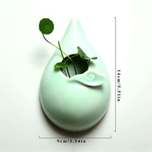 Hanging Planter Wall Hanging Planter Ceramic Plants Flowerpot Decorative Flower Display Vase Succulent Pots for Indoor Plants Hanging Flower Pots Suitable for Indoor and Outdoor Plants ( Col (1 )