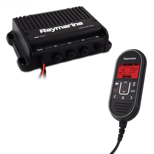 Raymarine VHF Radio Ray 91 Modular with AIS Receiver Black
