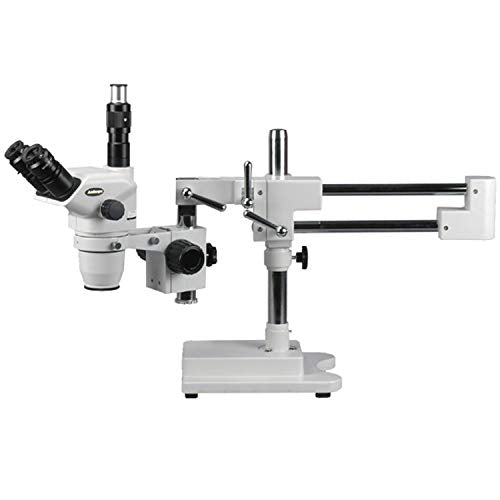 AmScope ZM-4TN Trinocular Stereo Zoom Microscope 6.7X-45X Magnification
