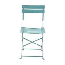 Carolina Classic 36" Round Bistro Table 5pc Set with 4 Chairs in Teal
