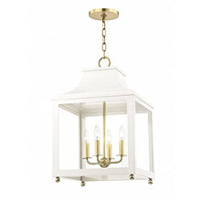 Bailey Street Home Four Light Large Pendant Polished Nickel/Navy Silver