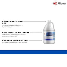 Alliance Chemical Sodium Hypochlorite 12.5% Pool Chlorine & Water Treatment Full Pallet
