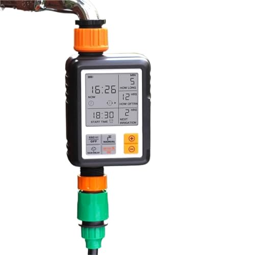 1pc Balcony Fully Automatic Watering Device High-Definition Large Screen Timed Irrigation Controller(Timer Dual-use Groun)