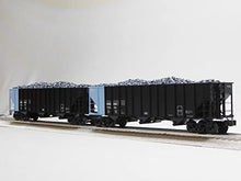 Lionel Denver & Rio Grande 100 TON Hopper 2 Pack O Gauge Black/Blue
