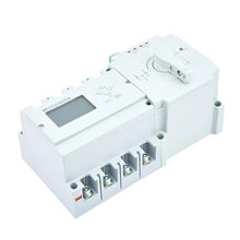63A 100A 125A ATS Dual Power Automatic Transfer Switch Diesel Generator Parts Electric Control Circuit Breaker S3-125D/4P RS485 (Color : 125C and Accessory, Size : 220V)