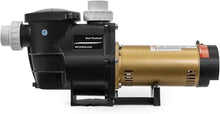 2HP in-Ground Swimming Pool Pump Variable Speed 2" Inlet 230V High Flo W/Slip-On Fitting Thermal Safety Feature