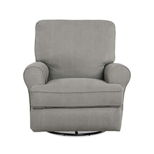 Rosebery Kids Traditional Swivel Gliding Nursery Recliner Gray
