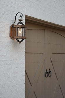 Craftmade Ashwood Extra Large Wall Mount Textured Black/Whiskey Barrel