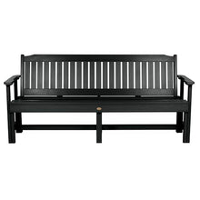 Sequoia Professional Commercial Grade Exeter 6 Foot Garden Bench Black