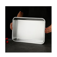 Dishwasher Safe 304 Stainless Steel Sheet Tray, Metal Drip Pan for Kitchen BBQ Lab Pet Use, Cookie Baking Sheet Pan, Cooking Sheet Tray for Oven, Mirror Finish(35.5x27.5x6cm/14x10.8x2.4")
