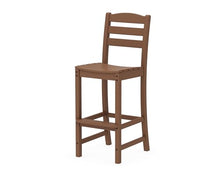 POLYWOOD® La Casa Café 5-Piece Side Chair Bar Dining Set in Teak