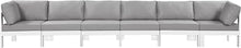 Meridian Furniture 375Grey-S180A Nizuc Collection Modern | Contemporary Outdoor Patio Modular Sofa