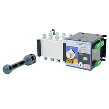 ATS 100A 160A 250A 300A Automatic Transfer Switch Dual Power Change Over Generator Switch Generator Parts(250A)