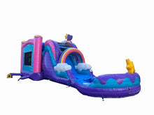 XJUMP Unicorn Bounce House Water Slide Combo Multicolor