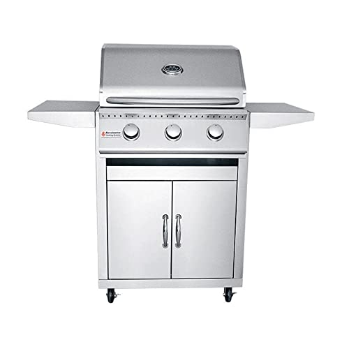 RCS Premier Series 26-Inch 3-Burner Natural Gas Grill - RJC26ACK
