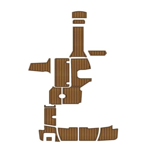 Algasan Boat EVA Faux Teak Decking Floor Mat for 2016 Searay 210 SPX SPXE - Color Options Available