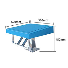UHRLGHS Pool Diving Platform,15°Inclined Professional Diving Platform,Anti Slip Stainless Steel Pool Diving Boards for Swimming Pool,