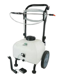 The ROP Shop Battery Powered 9 Gallon Cart Sprayer with Lithium-Ion Battery Pack and Charger