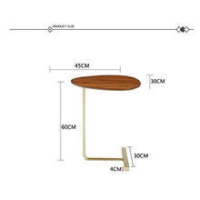NRFJFOP Oval Coffee Table Living Room Furniture Side Tables Fruit Service Plate Tray Iron Art Sofa