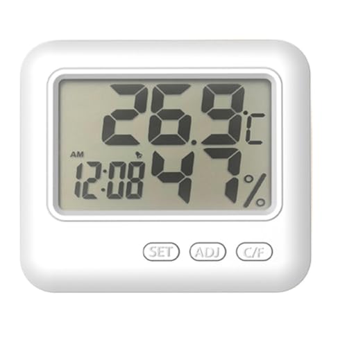 HBJWOV Temperature and Humidity Meter Mini Household Wall Thermometer Indoor Electronic
